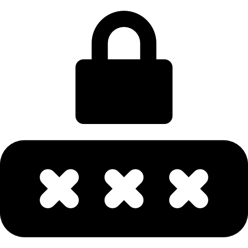 clave Basic Rounded Filled icono