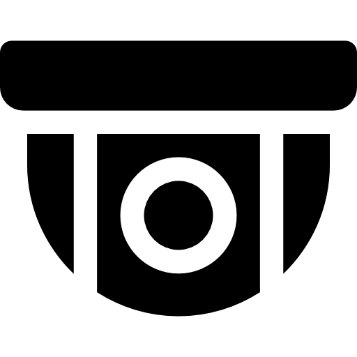 webcam Basic Rounded Filled icon