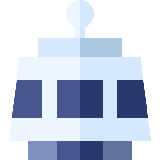 Spaceship Basic Straight Flat icon