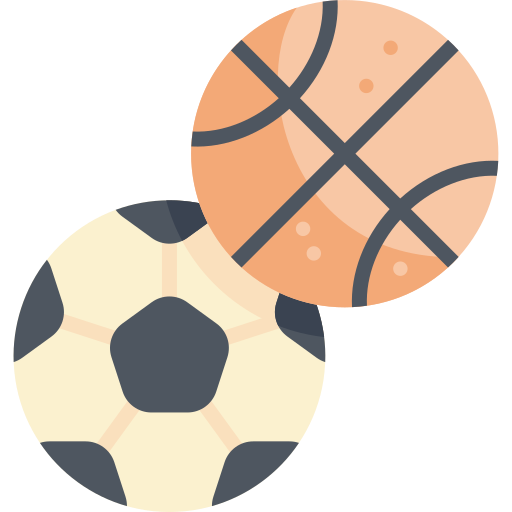 deportes Kawaii Flat icono