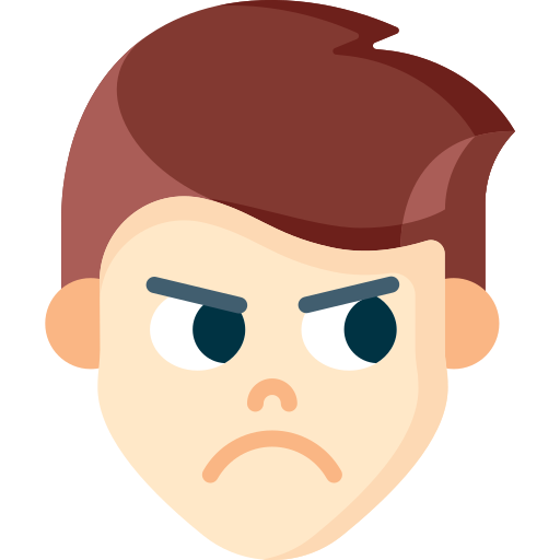 Angry Special Flat icon