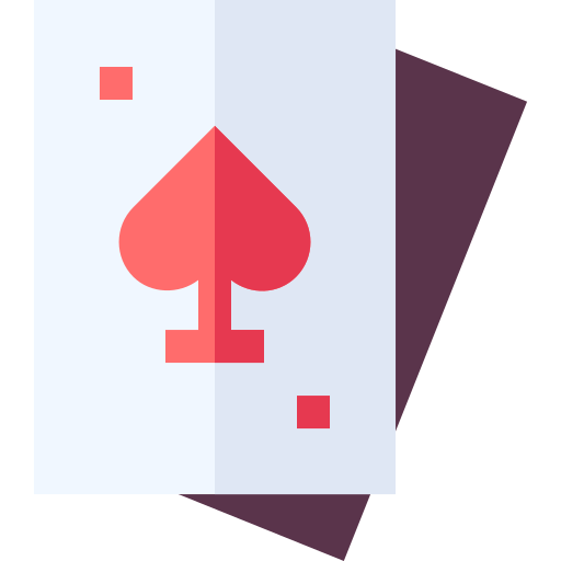 Playing cards Basic Straight Flat icon