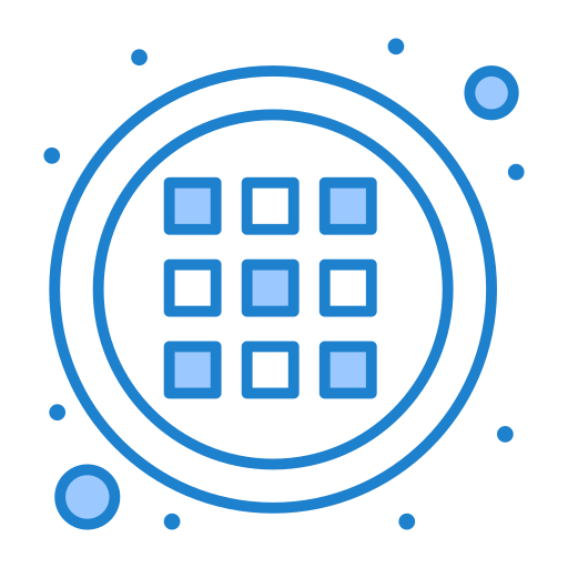 コントロール Generic Blue icon