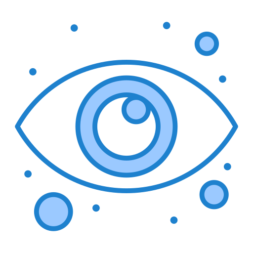 visie Generic Blue icoon