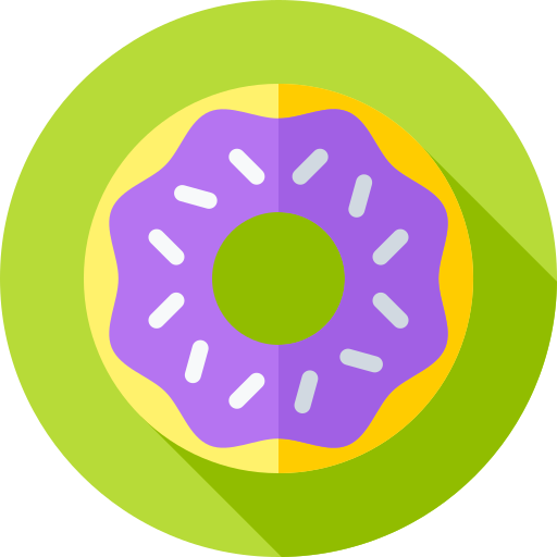 donut Flat Circular Flat Icône