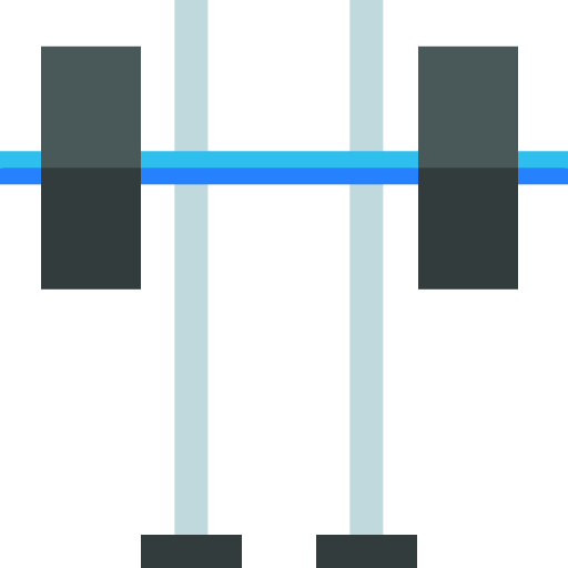 체육관 기계 Basic Straight Flat icon