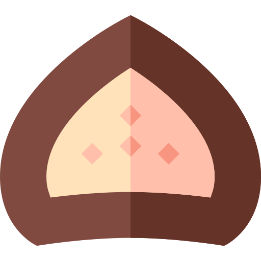 noce di cocco Basic Straight Flat icona