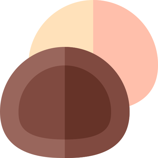 chocolate Basic Straight Flat icono