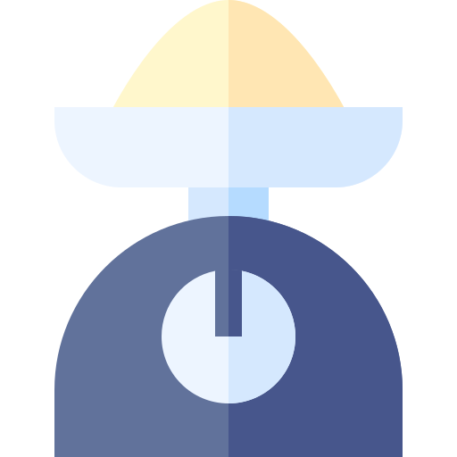 秤 Basic Straight Flat icon