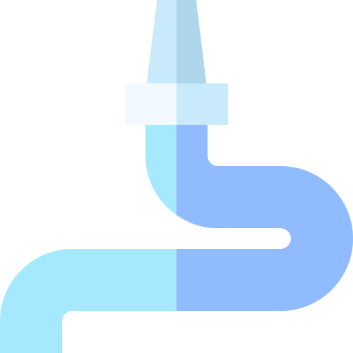 水のホース Basic Straight Flat icon
