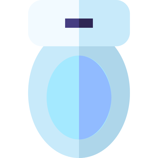 トイレ Basic Straight Flat icon