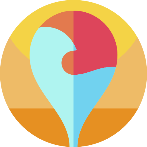 Placeholder Geometric Flat Circular Flat icon