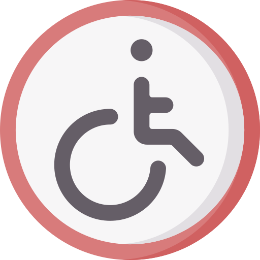 Disabled sign Special Flat icon
