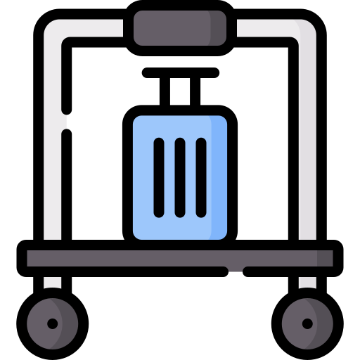 gepäckwagen Special Lineal color icon