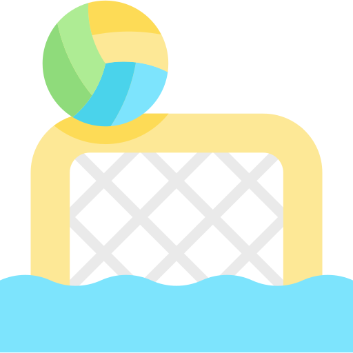 Waterpolo Kawaii Flat icon