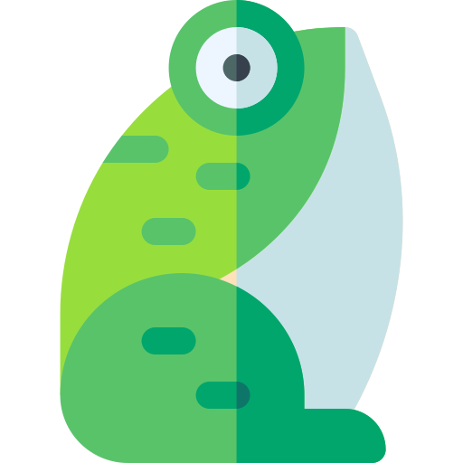 Frog Basic Rounded Flat icon
