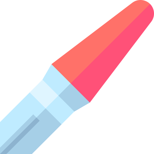 Dip pen Basic Straight Flat icon