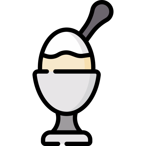 삶은 달걀 Special Lineal color icon