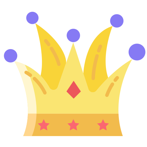 Crown Icongeek26 Flat icon
