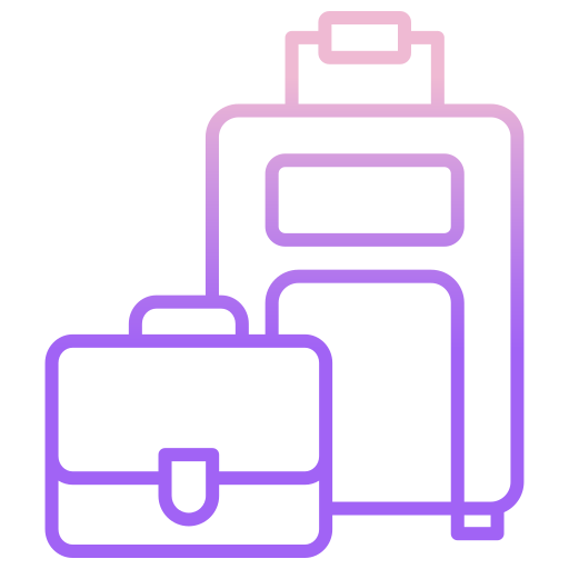 Baggage Icongeek26 Outline Gradient icon