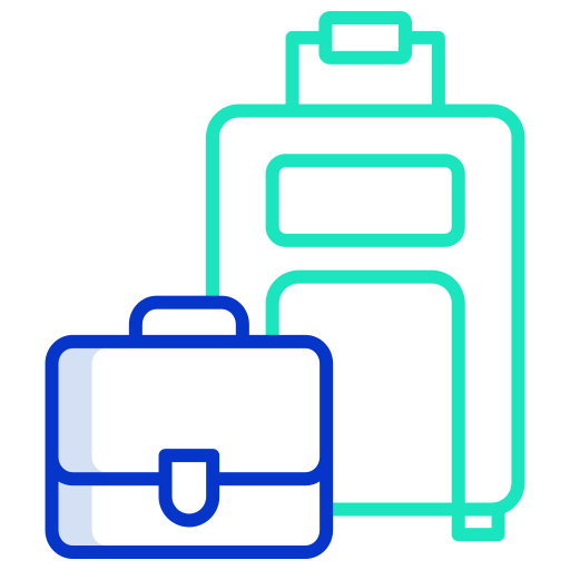 Baggage Icongeek26 Outline Colour icon