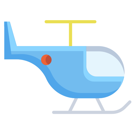 ヘリコプター Icongeek26 Flat icon