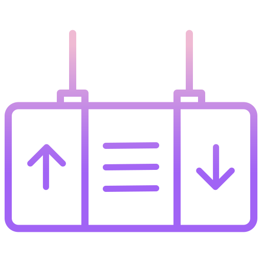 wyświetlacz Icongeek26 Outline Gradient ikona