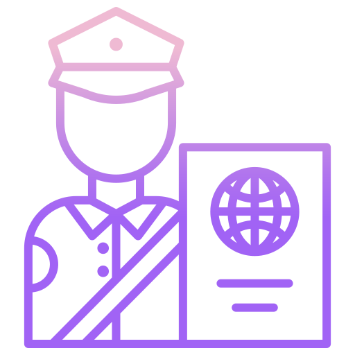 Офицер Icongeek26 Outline Gradient иконка