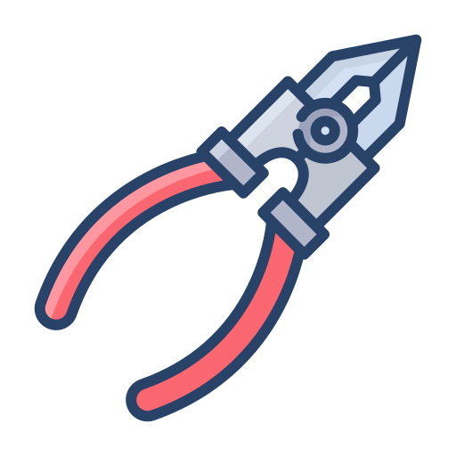 Pliers Icongeek26 Linear Colour icon