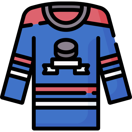 Hockey jersey Special Lineal color icon