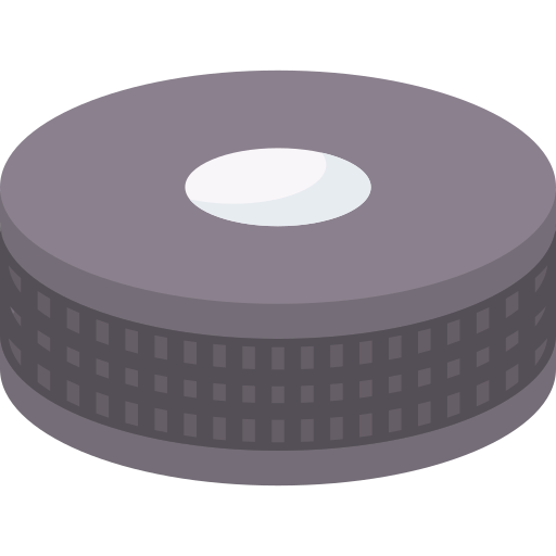 hockey puck Special Flat icoon
