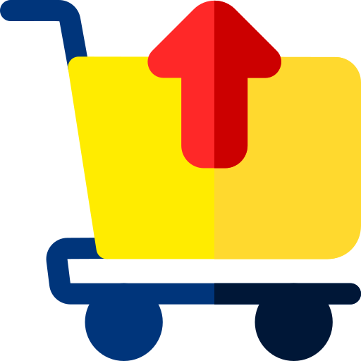 ショッピングカート Basic Rounded Flat icon