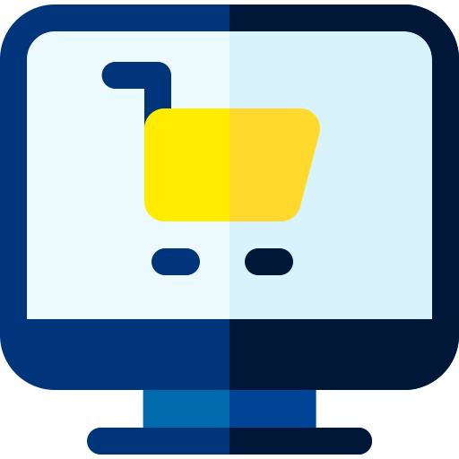 e-commerce Basic Rounded Flat icona