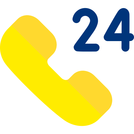 soporte 24 horas Basic Rounded Flat icono