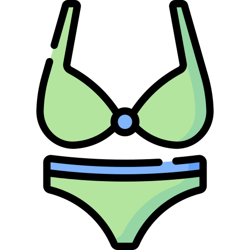 bikini Special Lineal color ikona