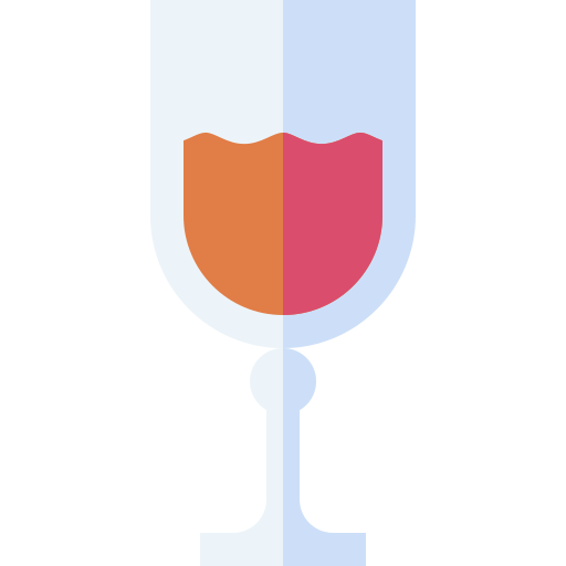 Бокал для вина Basic Straight Flat иконка