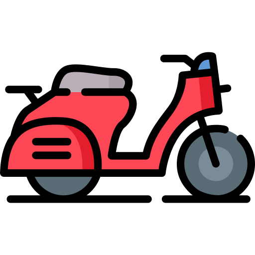 Scooter Special Lineal color icon