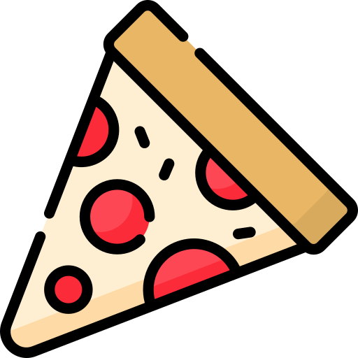 ピザのスライス Special Lineal color icon
