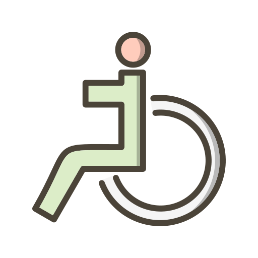 portatori di handicap Generic Outline Color icona