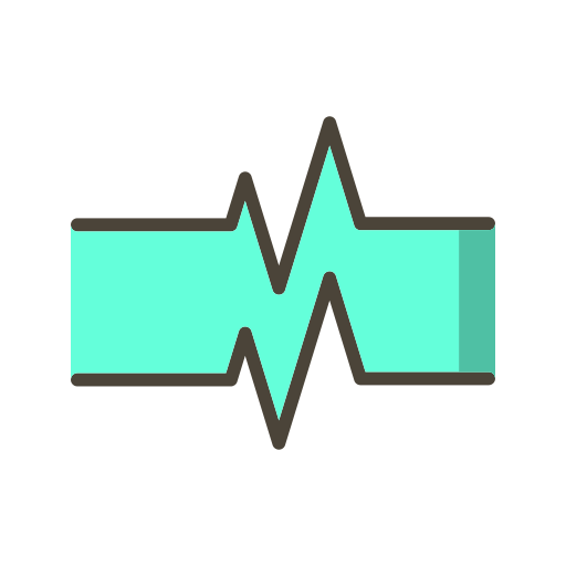 Pulse Generic Outline Color icon