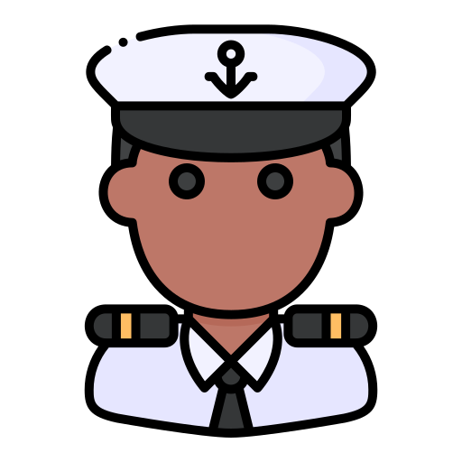 Captain Generic Outline Color icon