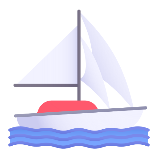 segelboot Generic Flat Gradient icon