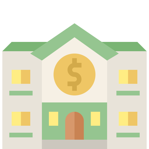 bank Generic Flat icon