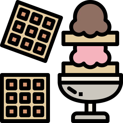 waffel Generic Outline Color icon