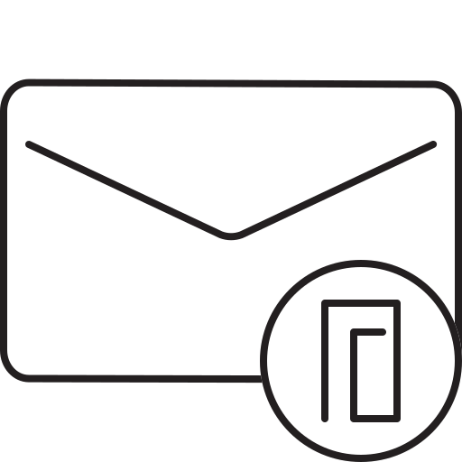 Message Generic Thin Outline icon