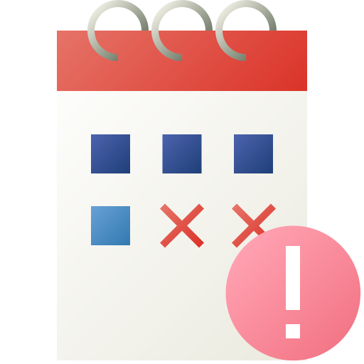 kalendarze Generic Flat Gradient ikona