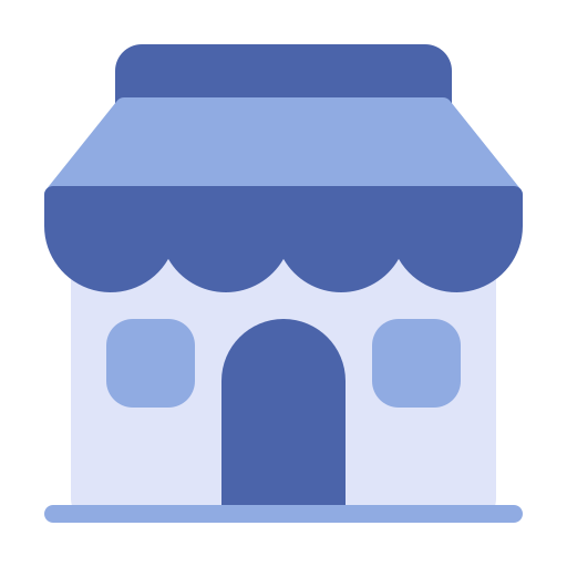 restaurant Generic Blue icon