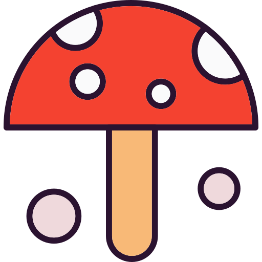fungo Generic Outline Color icona