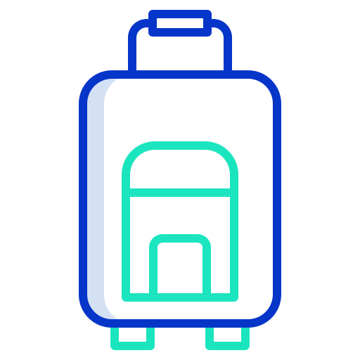 bagage Icongeek26 Outline Colour Icône