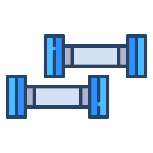 Dumbbell Icongeek26 Linear Colour icon